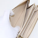 LOUIS VUITTON Damier Azur Zippy Wallet Long Wallet N63503 LV Auth 88032-21