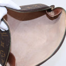 LOUIS VUITTON Monogram Trousse Demi Ronde Cosmetic Pouch M47520 LV Auth 88042-10