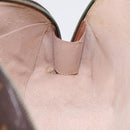 LOUIS VUITTON Monogram Trousse Demi Ronde Cosmetic Pouch M47520 LV Auth 88042-17