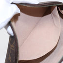 LOUIS VUITTON Monogram Trousse Demi Ronde Cosmetic Pouch M47520 LV Auth 88042-11