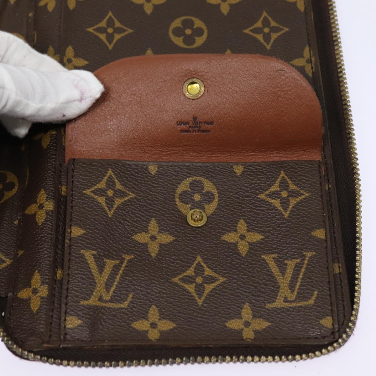 LOUIS VUITTON Monogram Poche Escapade Travel Case M60113 LV Auth 88043