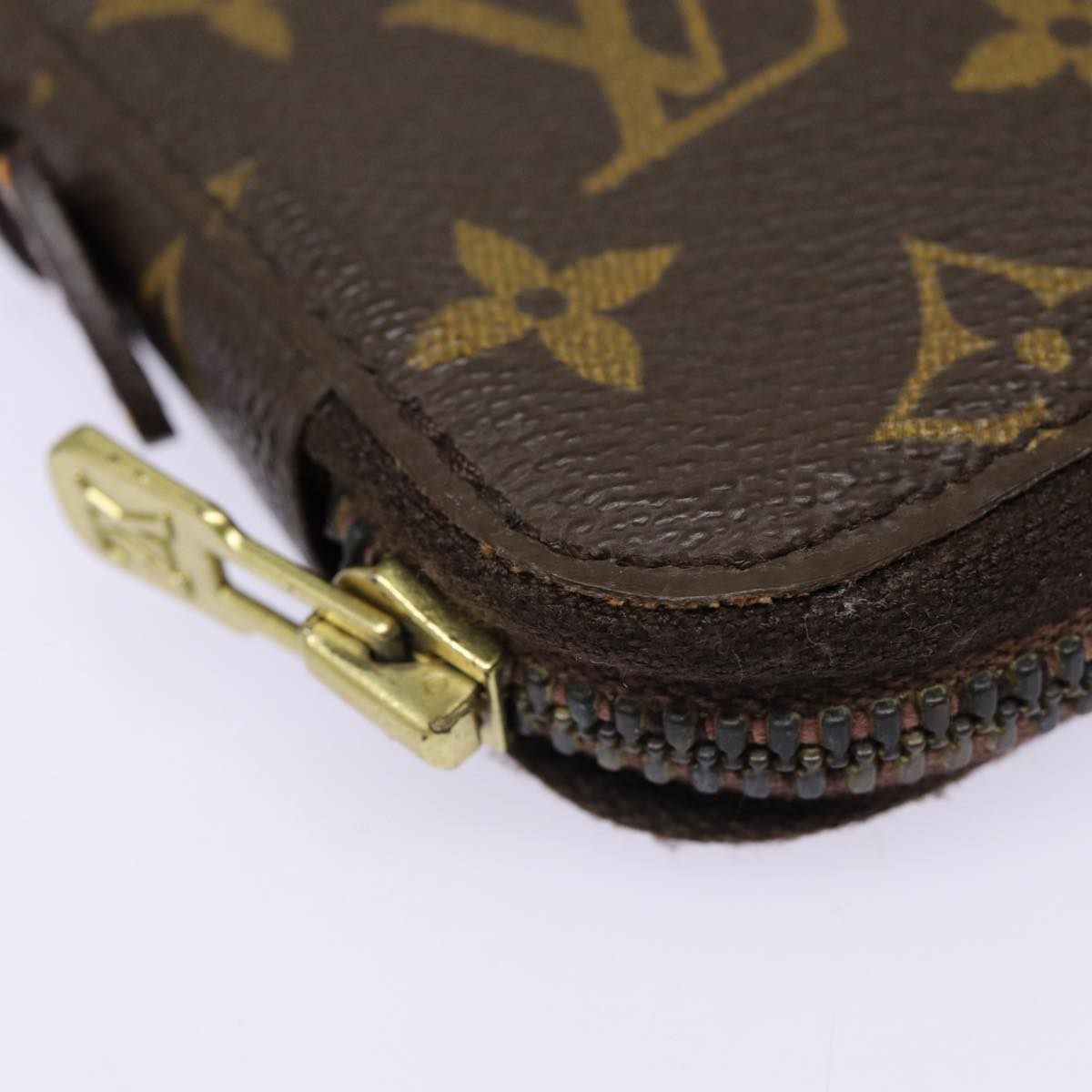 LOUIS VUITTON Monogram Poche Escapade Travel Case M60113 LV Auth 88043