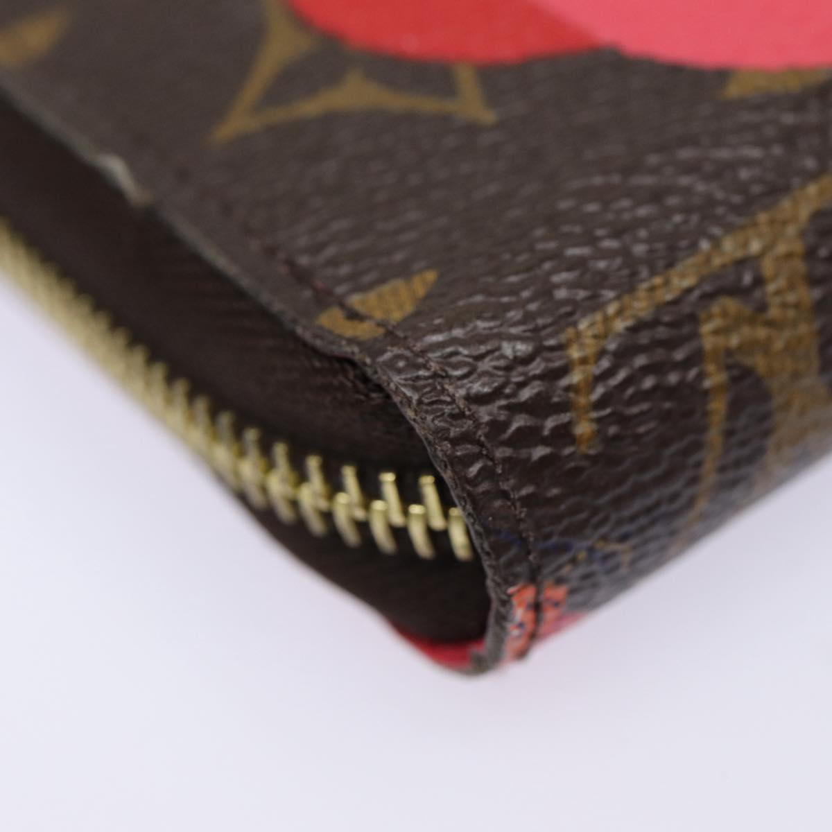 LOUIS VUITTON Monogram Ramage Zippy Wallet Long Wallet M60927 LV Auth 88062