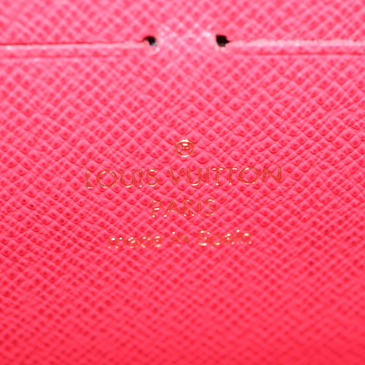 LOUIS VUITTON Monogram Ramage Zippy Wallet Long Wallet M60927 LV Auth 88062