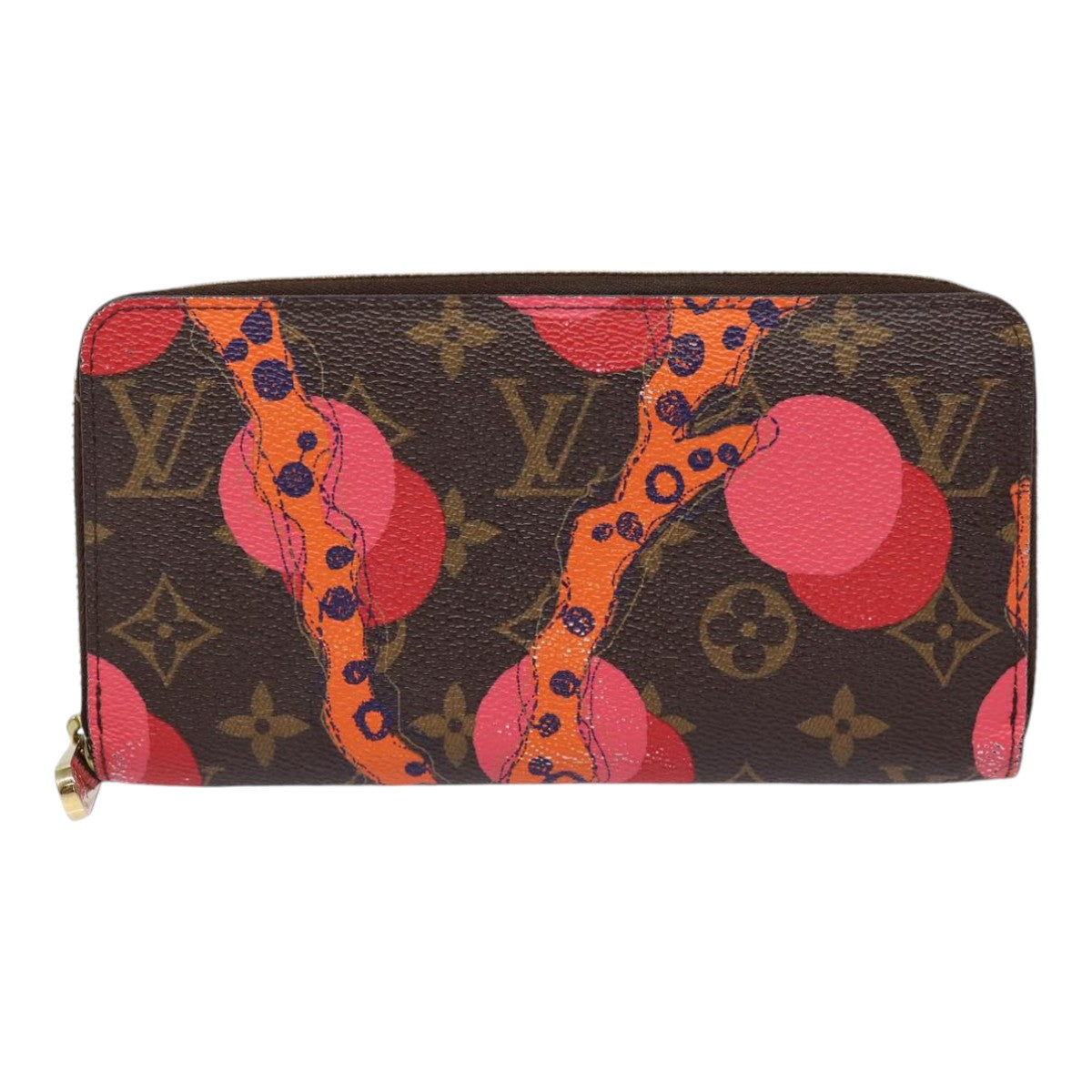 LOUIS VUITTON Monogram Ramage Zippy Wallet Long Wallet M60927 LV Auth 88062