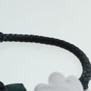 PRADA Hand Bag Nylon Green Gold Auth 88089-9