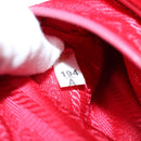 PRADA Quilted Shoulder Bag Nylon Pink Gold Auth 88102-12