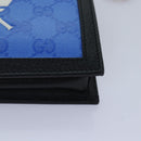 GUCCI GG Supreme Adidas Collaboration Chain Shoulder Wallet 621892 Auth 88144A-15