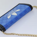 GUCCI GG Supreme Adidas Collaboration Chain Shoulder Wallet 621892 Auth 88144A-6