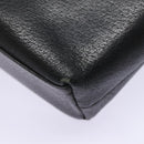 GUCCI Hand Bag Leather Black Gold 000 2058 0558 0 Auth 88166-10