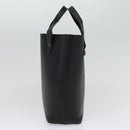 GUCCI Hand Bag Leather Black Gold 000 2058 0558 0 Auth 88166-4