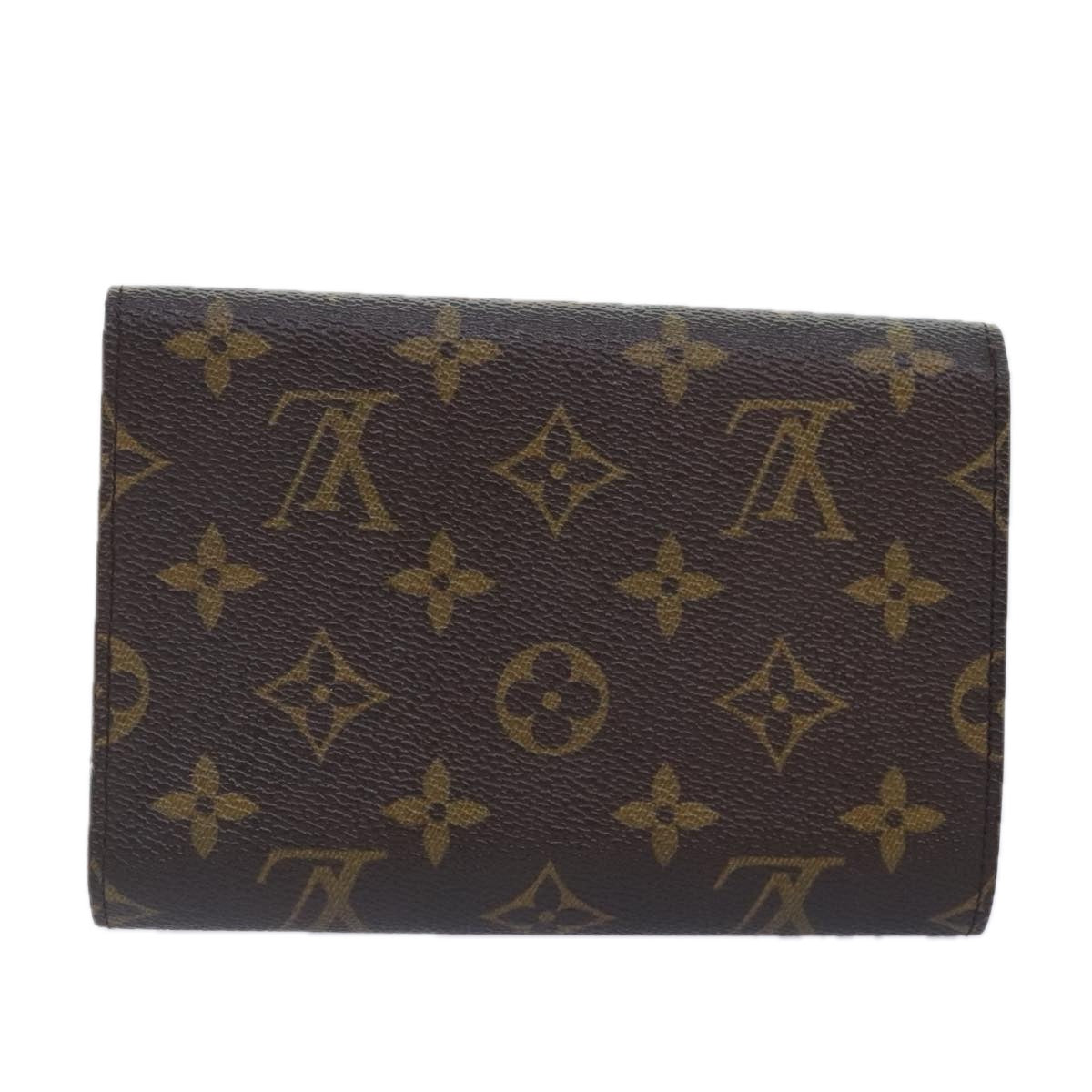 LOUIS VUITTON Monogram Porte Tresor Etui Papie Wallet M61202 LV Auth 88197 - 0