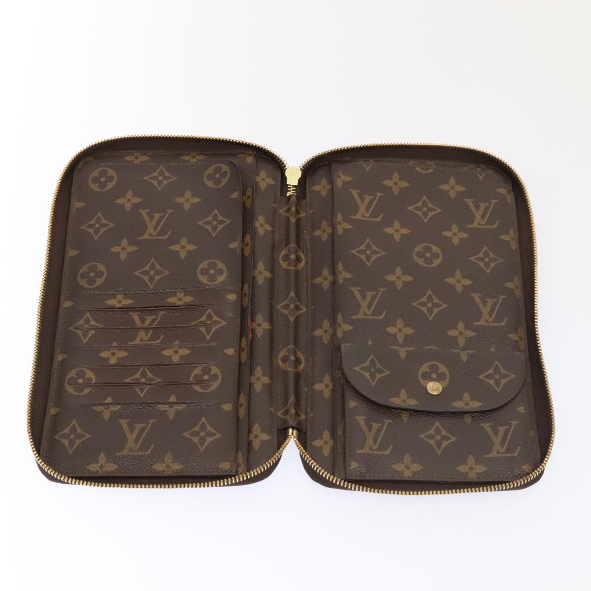 LOUIS VUITTON Monogram Poche Escapade Travel Case M60113 LV Auth 88200