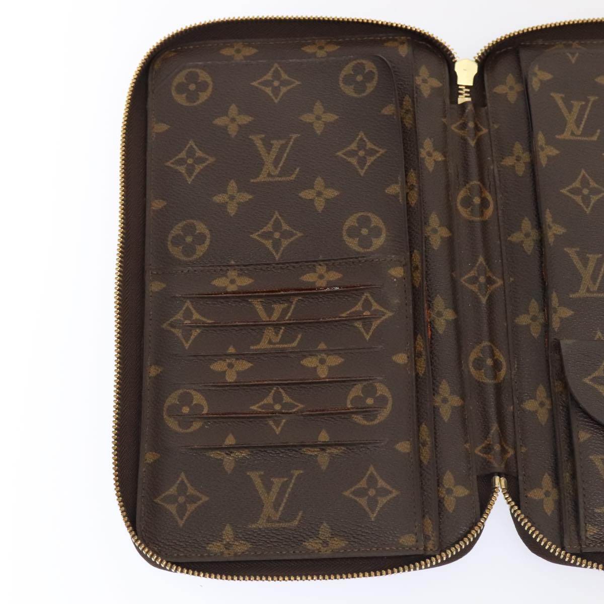 LOUIS VUITTON Monogram Poche Escapade Travel Case M60113 LV Auth 88200