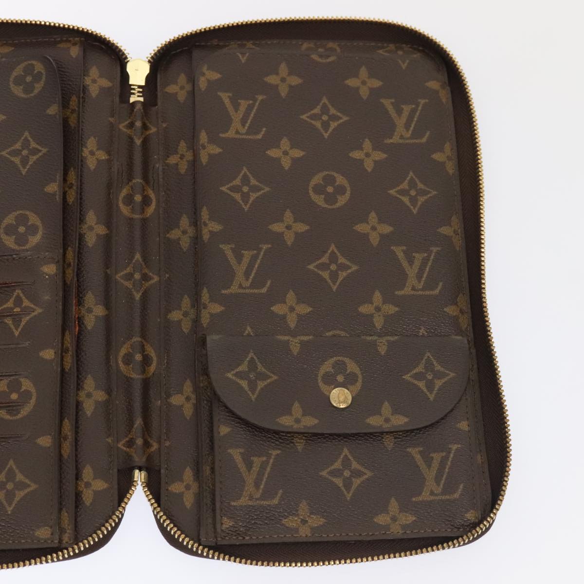 LOUIS VUITTON Monogram Poche Escapade Travel Case M60113 LV Auth 88200