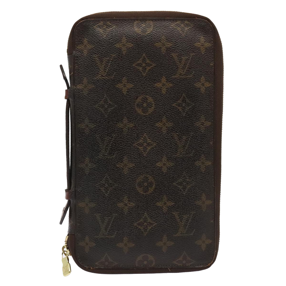 LOUIS VUITTON Monogram Poche Escapade Travel Case M60113 LV Auth 88200