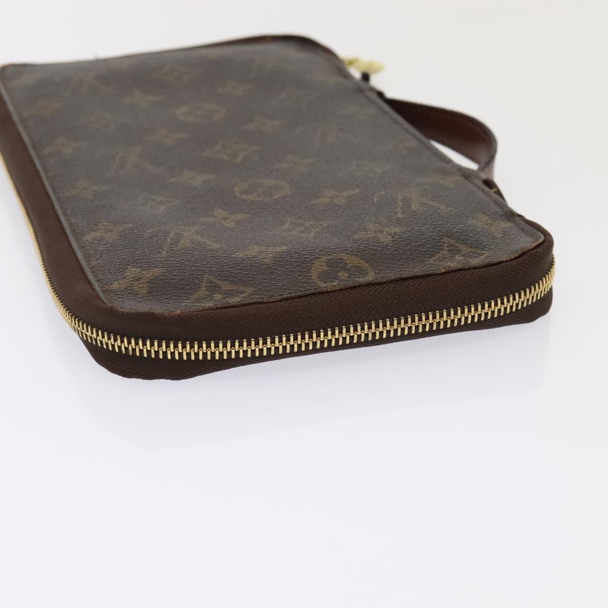 LOUIS VUITTON Monogram Poche Escapade Travel Case M60113 LV Auth 88200