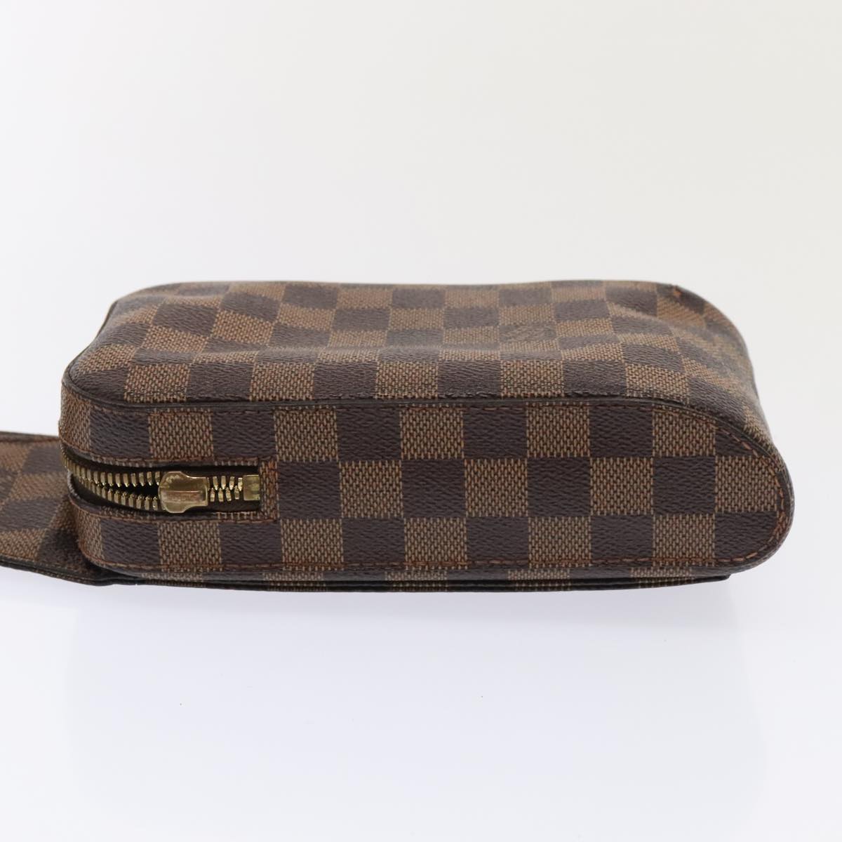 LOUIS VUITTON Damier Ebene Geronimos Shoulder Bag N51994 LV Auth 88201