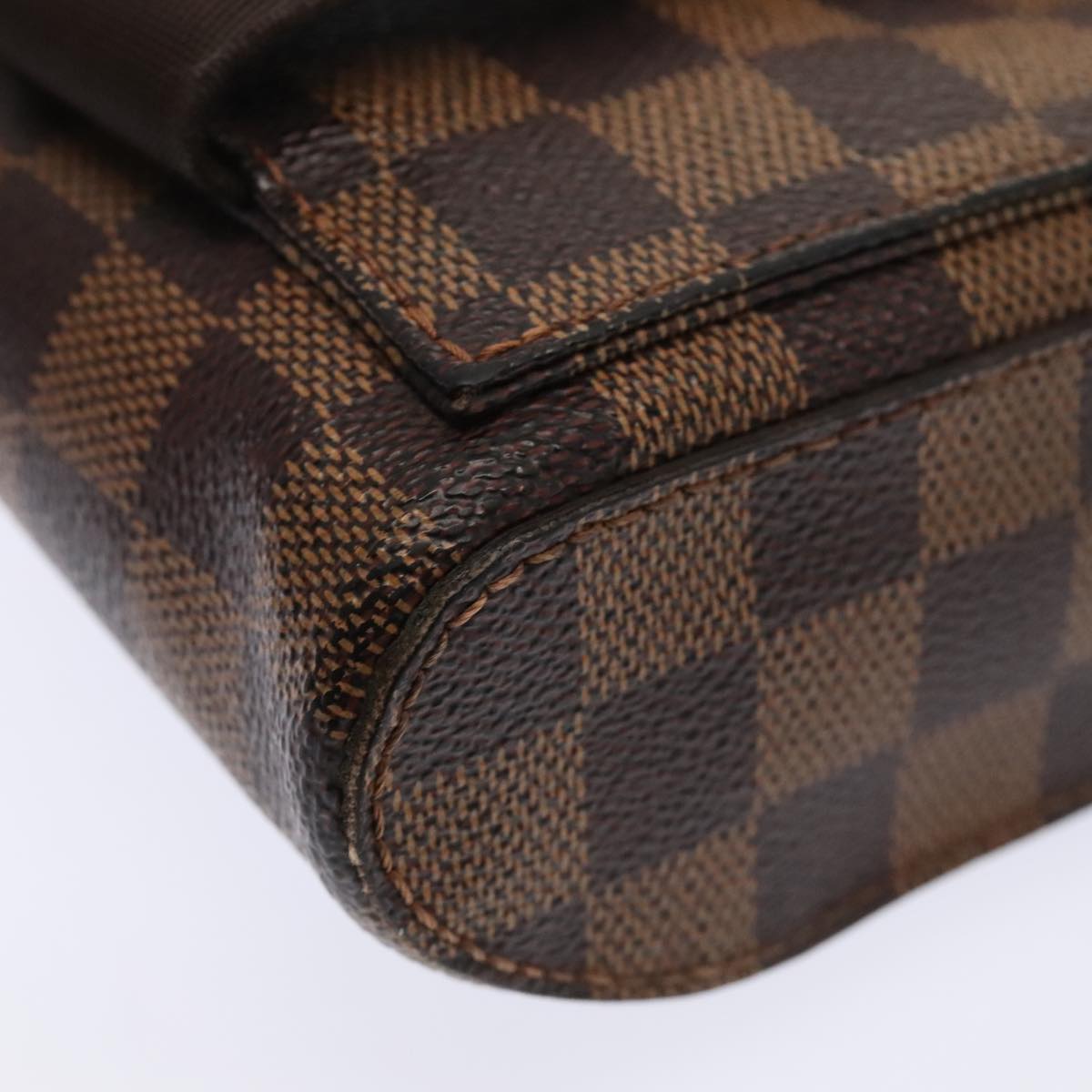 LOUIS VUITTON Damier Ebene Geronimos Shoulder Bag N51994 LV Auth 88201