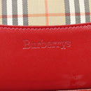 Burberrys Nova Check Tote Bag Canvas Leather Beige Gold Auth 88205-18
