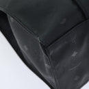 MCM Vicetos Logogram Tote Bag PVC Black Auth 88208-15