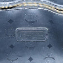 MCM Vicetos Logogram Tote Bag PVC Black Auth 88208-19