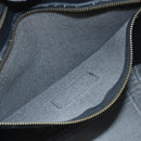 MCM Vicetos Logogram Tote Bag PVC Black Auth 88208-22