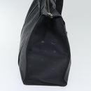 MCM Vicetos Logogram Tote Bag PVC Black Auth 88208-4