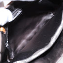 PRADA Hand Bag Nylon Beige Silver Auth 88223-10