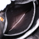 PRADA Hand Bag Nylon Beige Silver Auth 88223-11