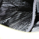 PRADA Hand Bag Nylon Yellow Silver Auth 88229-22