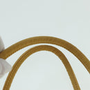 PRADA Hand Bag Nylon Yellow Silver Auth 88229-8