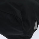 PRADA Tote Bag Nylon Black Silver Auth 88230-11