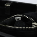 PRADA Tote Bag Nylon Black Silver Auth 88230-20