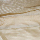 PRADA Tote Bag Nylon Beige Silver Auth 88232-10