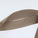 PRADA Tote Bag Nylon Beige Silver Auth 88232-14