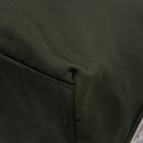 PRADA Hand Bag Nylon Green Clear Silver Auth 88240-16