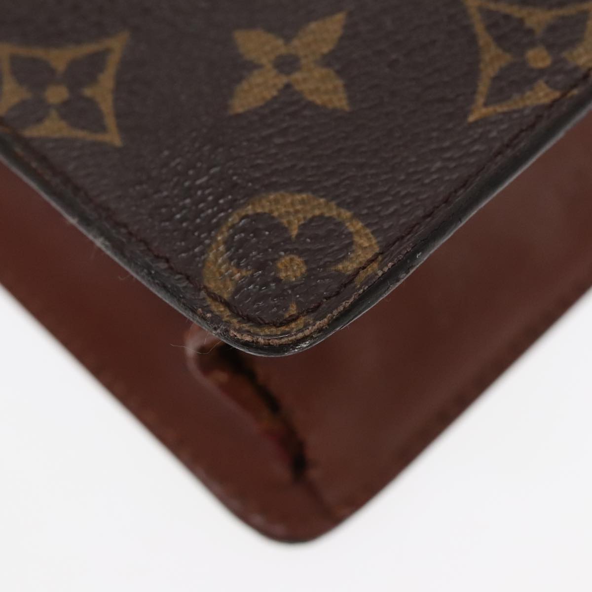 LOUIS VUITTON Monogram Pochette Homme Clutch Bag M51795 LV Auth 88250