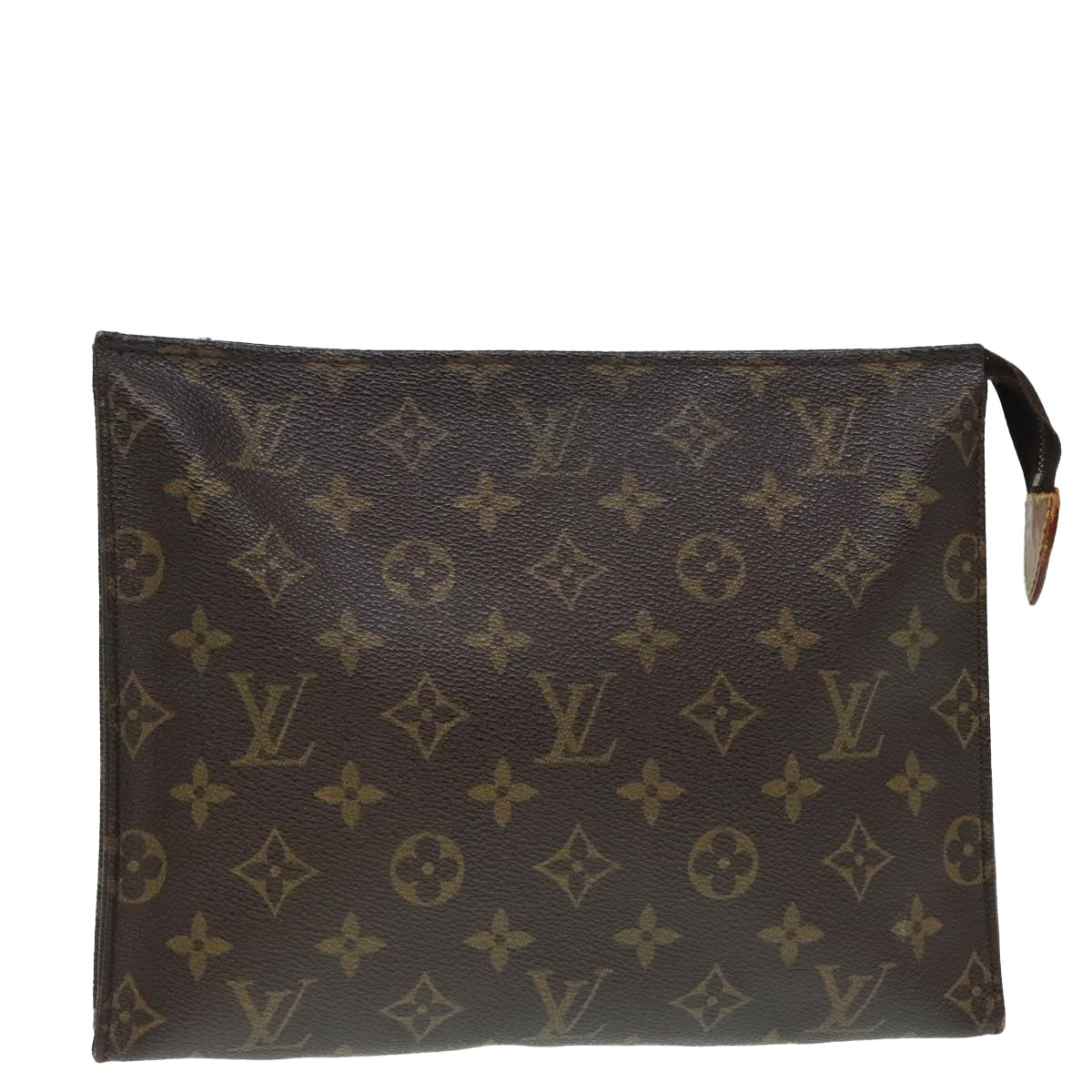 LOUIS VUITTON Monogram Poche Toilette 26 Pouch M47542 LV Auth 88251