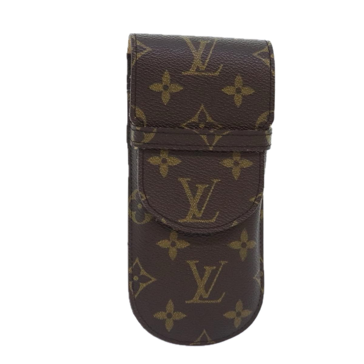 LOUIS VUITTON Monogram Etui Lunette Rabat Glasses Case M62970 LV Auth 88252