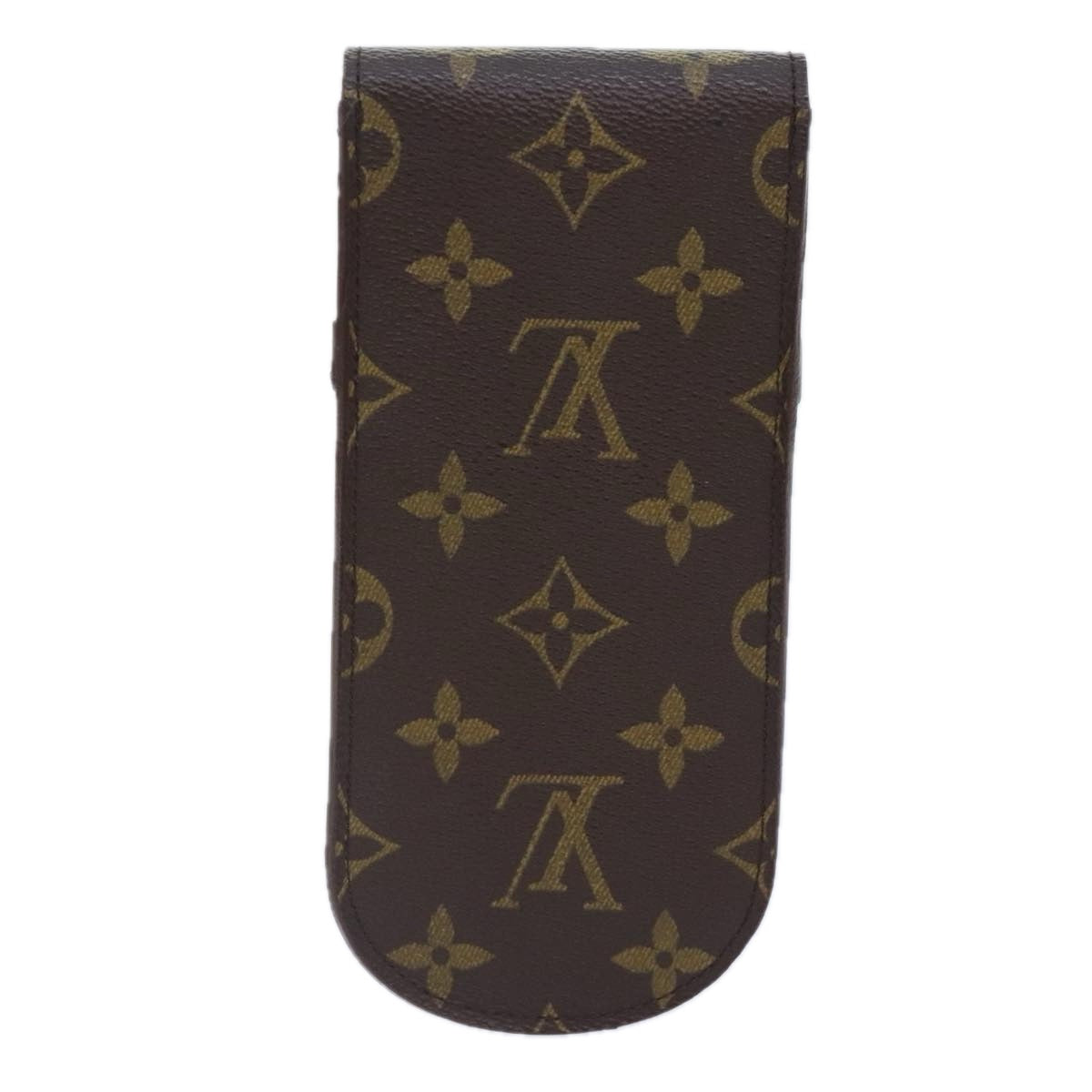 LOUIS VUITTON Monogram Etui Lunette Rabat Glasses Case M62970 LV Auth 88252