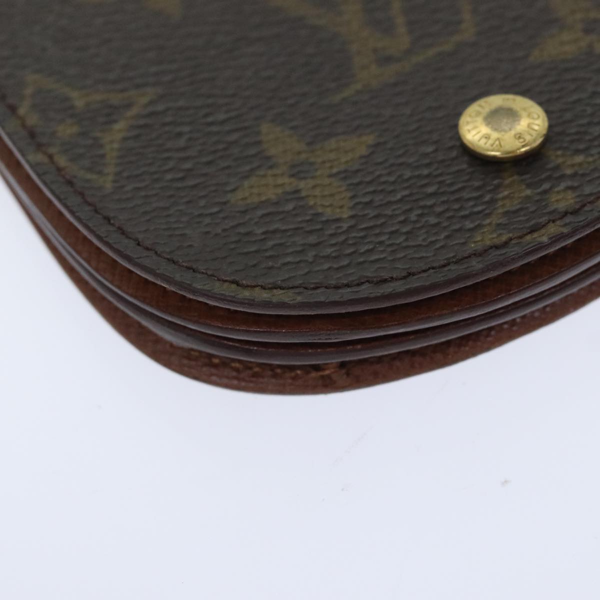 LOUIS VUITTON Monogram Porte Monnaie Guze Coin Purse M61970 LV Auth 88257