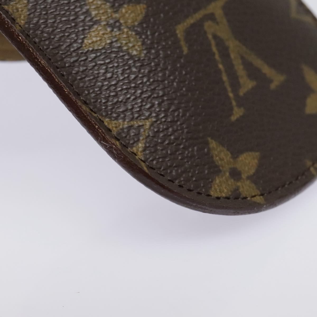 LOUIS VUITTON Monogram Etui Lunette Rabat Glasses Case M62970 LV Auth 88285