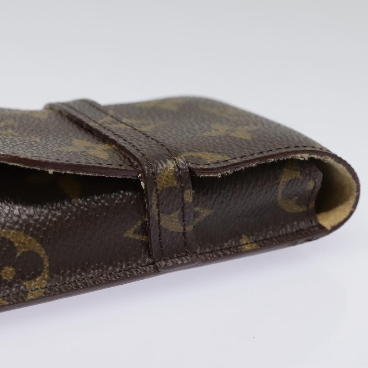 LOUIS VUITTON Monogram Etui Lunette Rabat Glasses Case M62970 LV Auth 88285