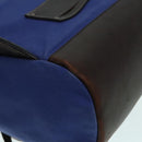 PRADA Backpack Canvas Blue Auth 88293-17
