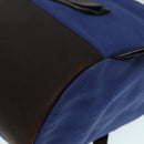 PRADA Backpack Canvas Blue Auth 88293-18