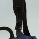 PRADA Backpack Canvas Blue Auth 88293-19