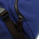 PRADA Backpack Canvas Blue Auth 88293-22