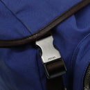 PRADA Backpack Canvas Blue Auth 88293-23