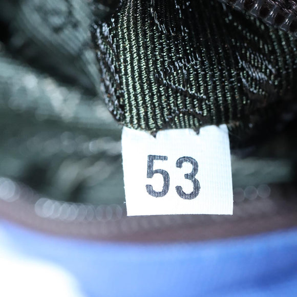 PRADA Backpack Canvas Blue Auth 88293